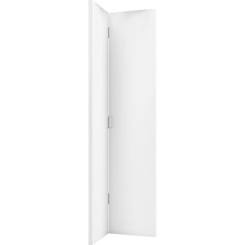 Kit Porta Camarão Lisa Com Ferragens Madeira Colmeia Fundo Primer Branco 210x62x3,5cm Duo Lisa Menor preço em Kit Porta Camarão Lisa Com Ferragens Madeira Colmeia Fundo Primer Branco 210x62x3,5cm Duo Lisa