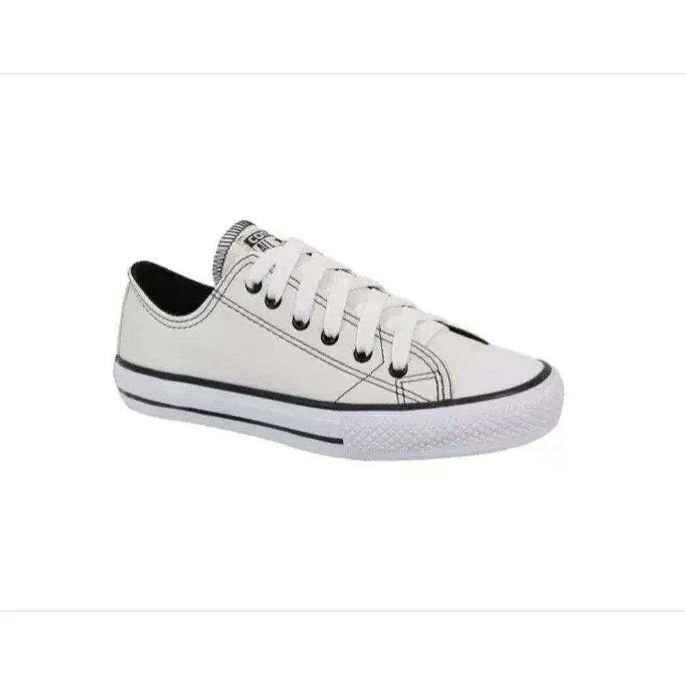 tenis all star branco couro original feminino
