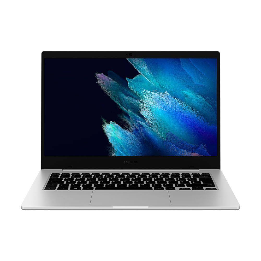 Notebook Galaxy Book GO Snapdragon 7c, Windows 10 Home, 4GB, 128GB UFS, Full HD LED 14" Prata