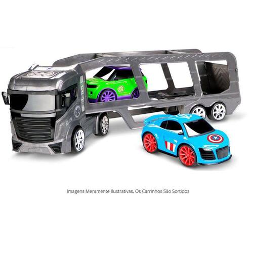 Brinquedo Caminhão Cegonha Battle Truck Avengers Roma Menor preço em Brinquedo Caminhão Cegonha Battle Truck Avengers Roma