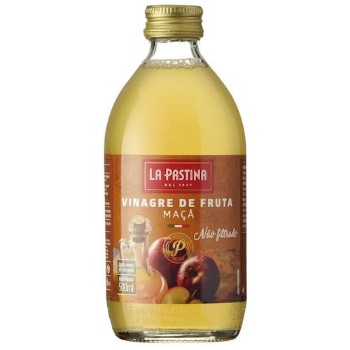 Vinagre Italiano La Pastina Maçã Não Filtrado 500Ml Menor preço em Vinagre Italiano La Pastina Maçã Não Filtrado 500Ml