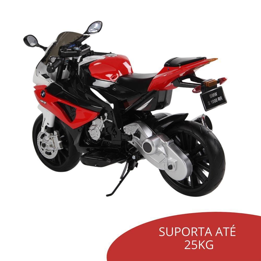 Moto Elétrica Infantil BW044 6V - Vermelha