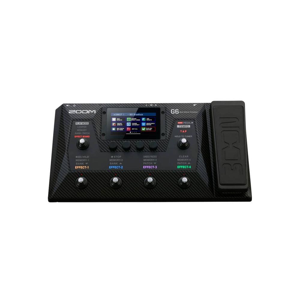 Pedaleira Zoom G6 Multi-Effects Processor Para Guitarra | Ponto