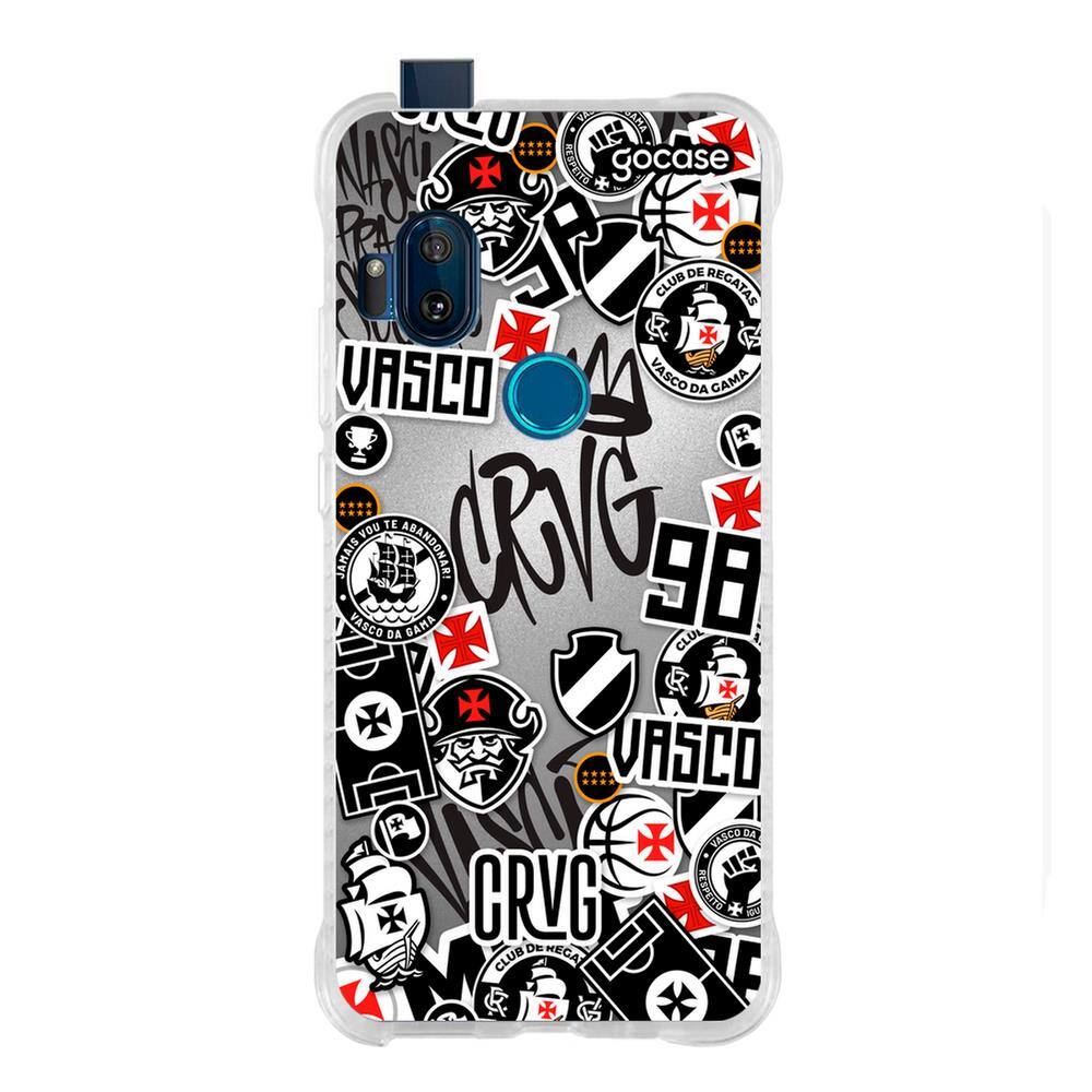 Capa Capinha Moto G8 G9 Play Plus One Fusion - Vasco da Gama Patches | Ponto