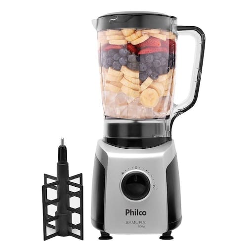 Liquidificador Philco Samurai 1,7L 800W Menor preço em Liquidificador Philco Samurai 1,7L 800W