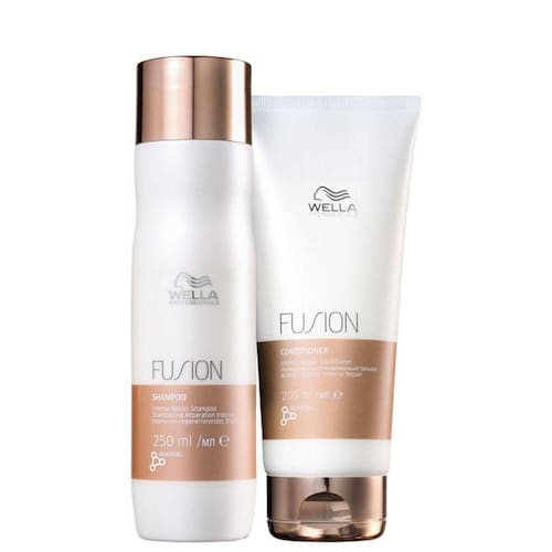 Kit Wella Professionals Fusion Duo Menor preço em Kit Wella Professionals Fusion Duo