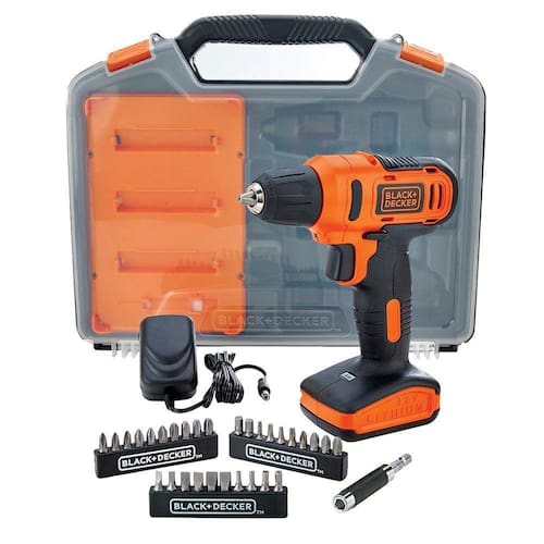 Furadeira/parafusadeira 12V 31 Acessórios Biv Black Decker é boa?