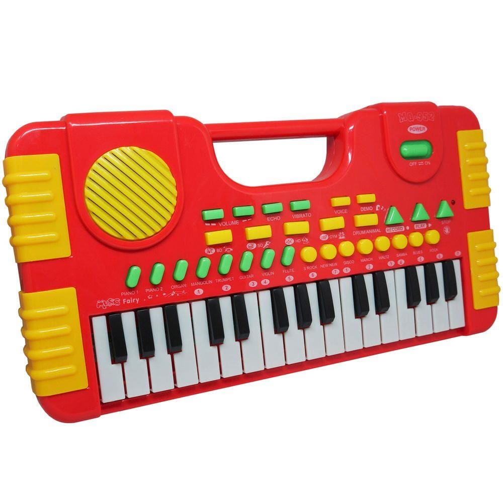 Piano Teclado Infantil Musical Educativo Som De Animais