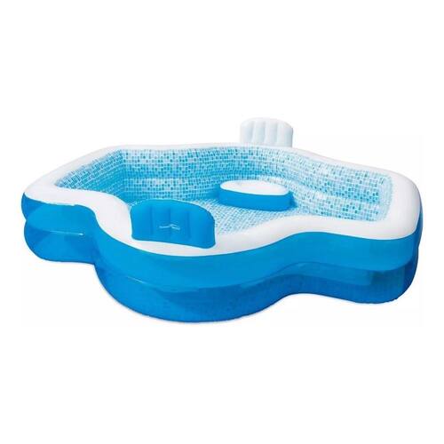 Piscina Inflável Premium C/ Encosto (305x280x46) | Ponto