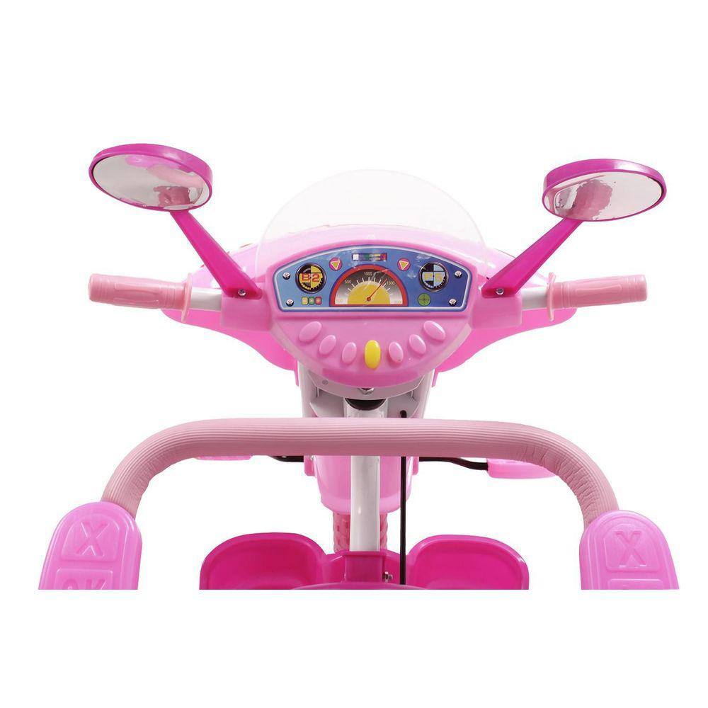 Zippy Toys Triciclo Infantil, Feito de Plástico e Aço Carbono