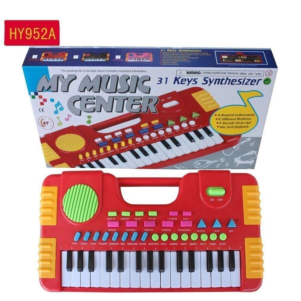 Teclado Musical Infantil Piano 8 Sons Instrumentos