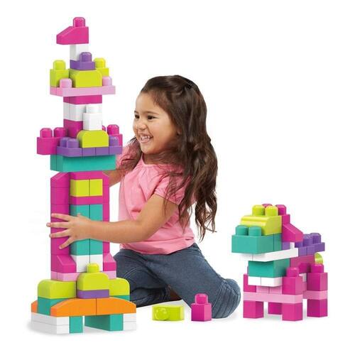 Mega Bloks Sacola com 80 Peças Fisher-Price - Fátima Criança