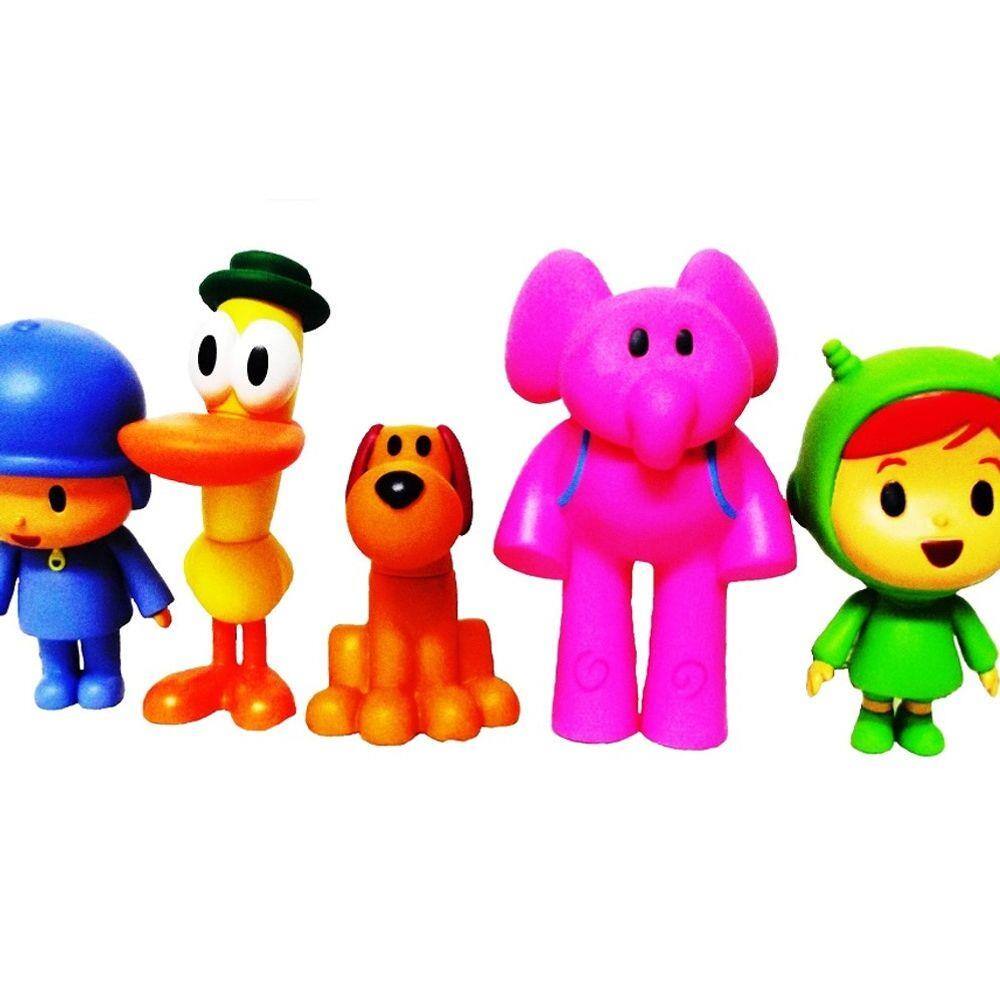 Kit Com 5 Bonecos Da Turma Do Pocoyo | Ponto