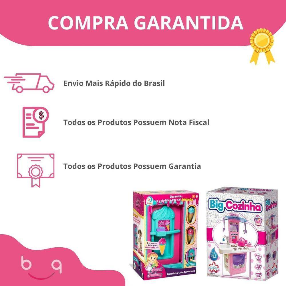 Brinquedo Sweet Fantasy Geladeira Gela Sorvetinho - Cardoso - Tem Tem  Digital