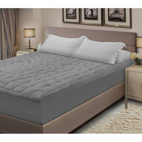 Pillow Top Queen Protect 2 Em 1 Trevalla 158x200cm Bordado Dupla Face