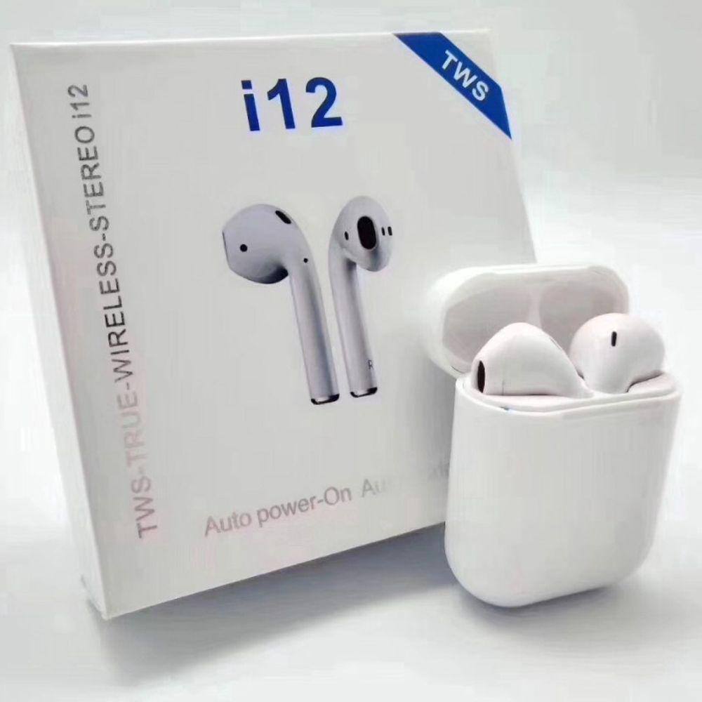Fone I12 Tws Com Microfone Bluetooth Sem Fio Touch | Ponto