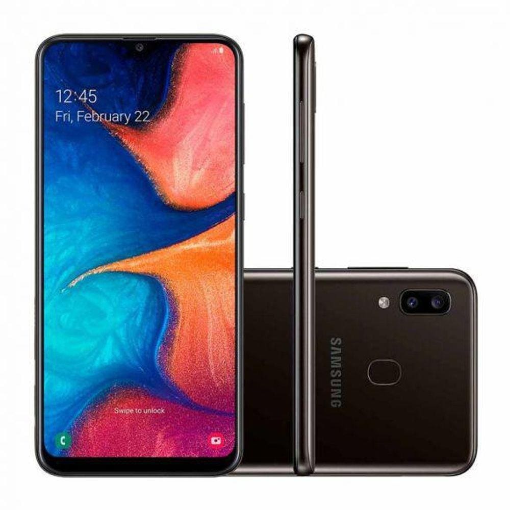 Celular Samsung Galaxy A20 (2019) Sm-A205M/Ds Dual - 32 Gb | Ponto