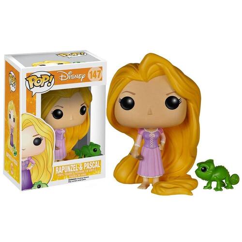 Boneca Funko Pop Rapunzel e Pascal Enrolados Disney