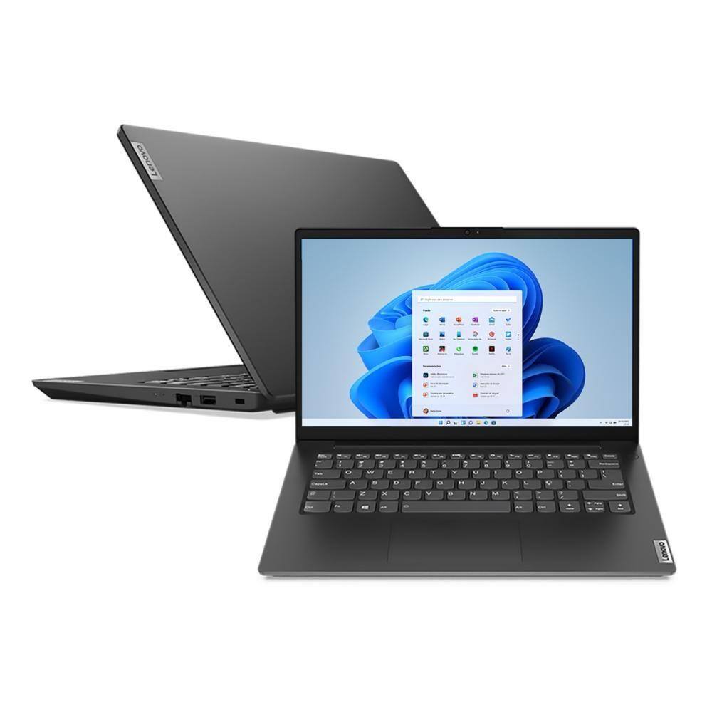 Notebook Lenovo V14 i7-1165G7 8GB SSD 512GB Geforce MXx350 Tela 14" FHD W11 - 82NM000PBR