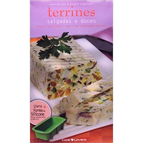 Kit Terrines Salgados e Doces. Receitas com Alternativas Ponto