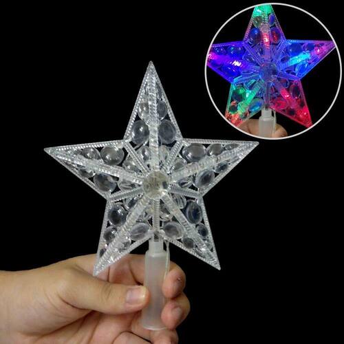 Estrela Pisca Pisca 10 Leds Colorida | Ponto Estrela Pisca Pisca 10 Leds Colorida | Ponto
