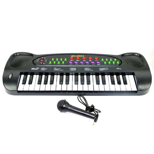 Teclado Musical Infantil Piano 8 Sons Instrumentos Grava Top