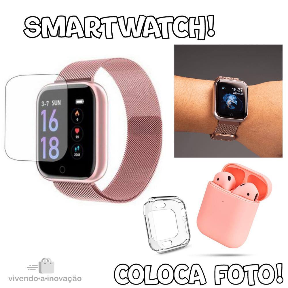 relógio smartwatch p70 é bom