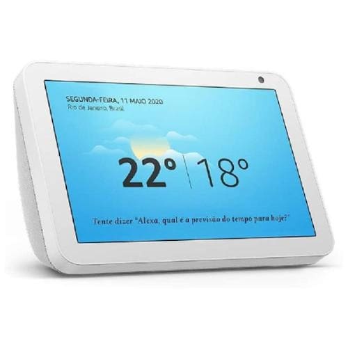 Echo Show 8 Tela 8 E Alexa Smart Speaker Branco Amazon Menor preço em Echo Show 8 Tela 8 E Alexa Smart Speaker Branco Amazon