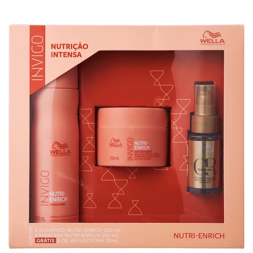 Kit Wella Professionals Invigo Nutri-Enrich Oil Reflections (3 Produtos) é boa?