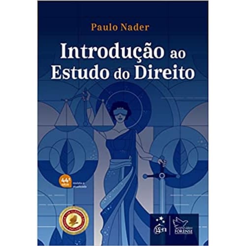 Introdução Ao Estudo Do Direito - 44ª Ed 2022 - Forense (Paulo Nader