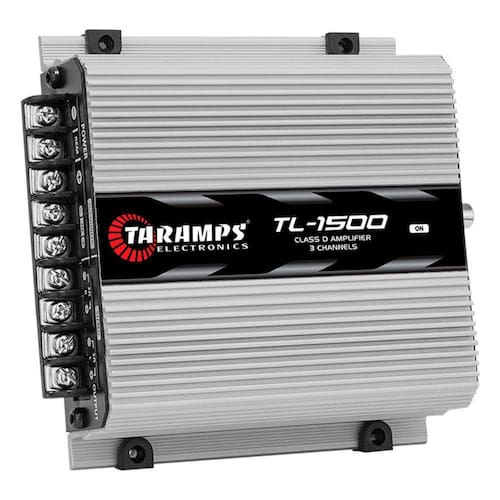 Módulo Amplificador Taramps TL 1500 2 Ohms 390W 3 Canais Som Menor preço em Módulo Amplificador Taramps TL 1500 2 Ohms 390W 3 Canais Som