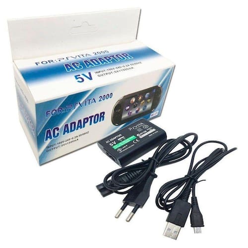 Carregador De Parede Bivolt Ps Vita Slim 2000 Fonte Cabo Usb Ponto carregador-de-parede-bivolt-ps-vita-slim-2000-fonte-cabo-usb-ponto
