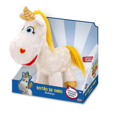 Pelúcia 27 Cm - Disney - Toy Story 4 - Unicórnio - Disney - Toyng Menor preço em Pelúcia 27 Cm - Disney - Toy Story 4 - Unicórnio - Disney - Toyng