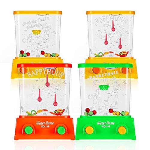 4 peças Handheld Water Game Arcade Water Ring Water Tables for Beach