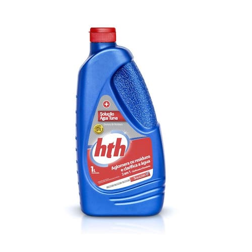 imagem-Solução água turva 1 Litro Hth para piscinas