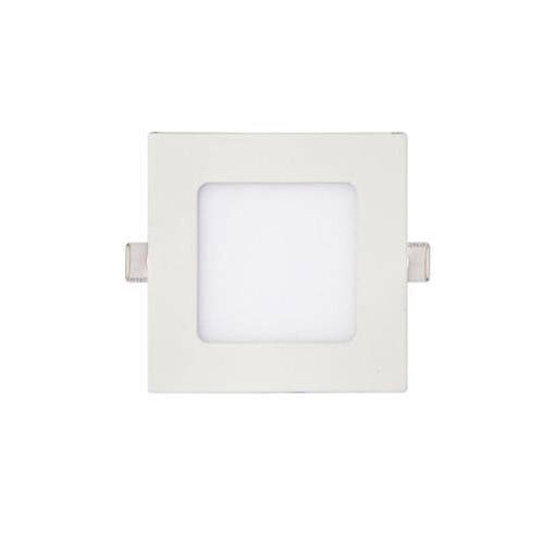 Luminaria Plafon Led Embutir Quadrado Slim Kian 24W 3000K Ponto