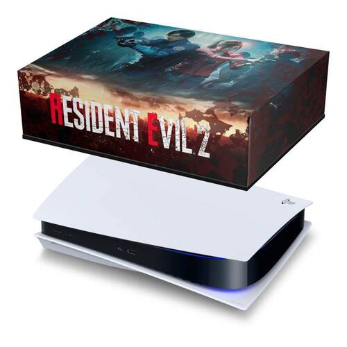 Capa Xbox One S Slim Anti Poeira - Resident Evil 2 Remake