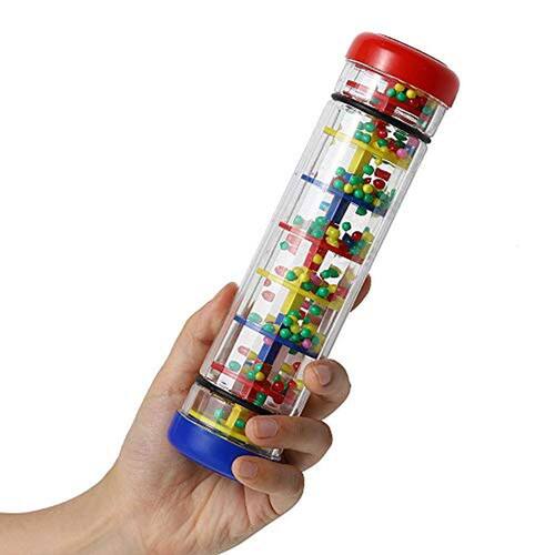 Rainmaker 8 polegadas Mini Rainstick para bebês Rattle Tube Rain Stick