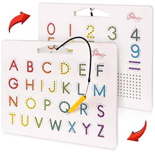 Alphabet Tracing Board letras duplas e números