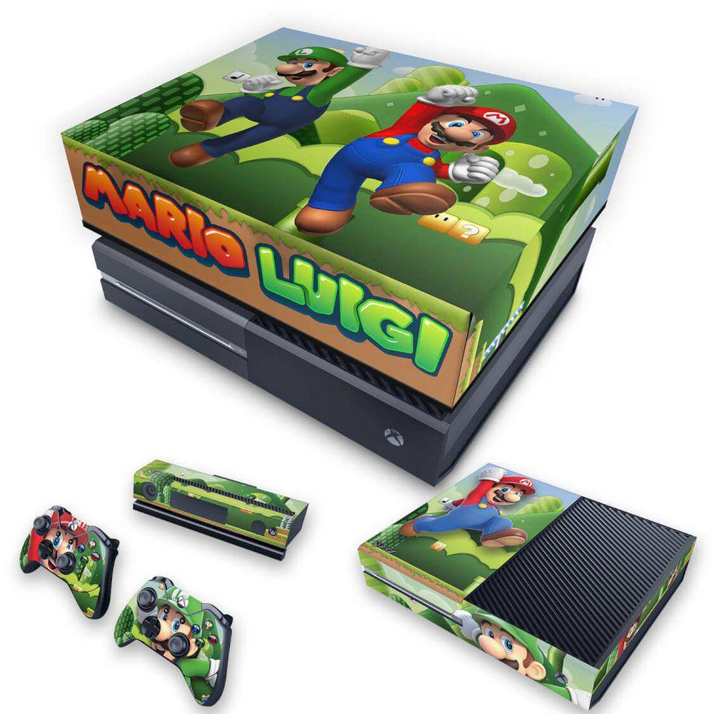 Xbox 360 Fat Capa Anti Poeira - Super Mario - Pop Arte Skins