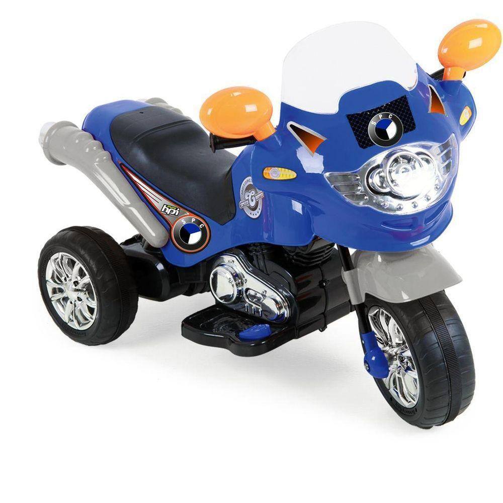 Moto Elétrica Infantil BanMoto Azul