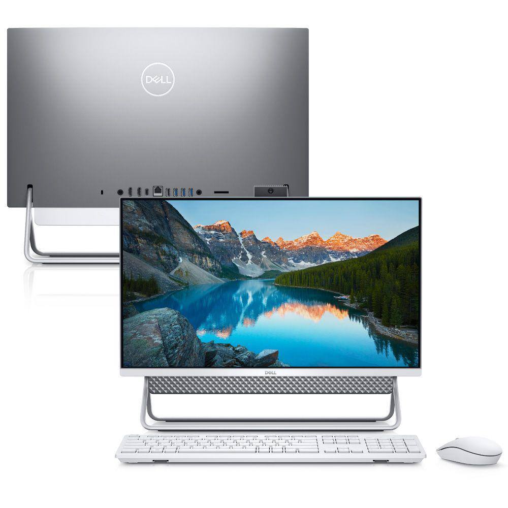 Computador All in One Dell Inspiron 5400-M20S 23.8" Full HD 11ª G. Intel Core i7 8GB 256GB SSD Windows 11