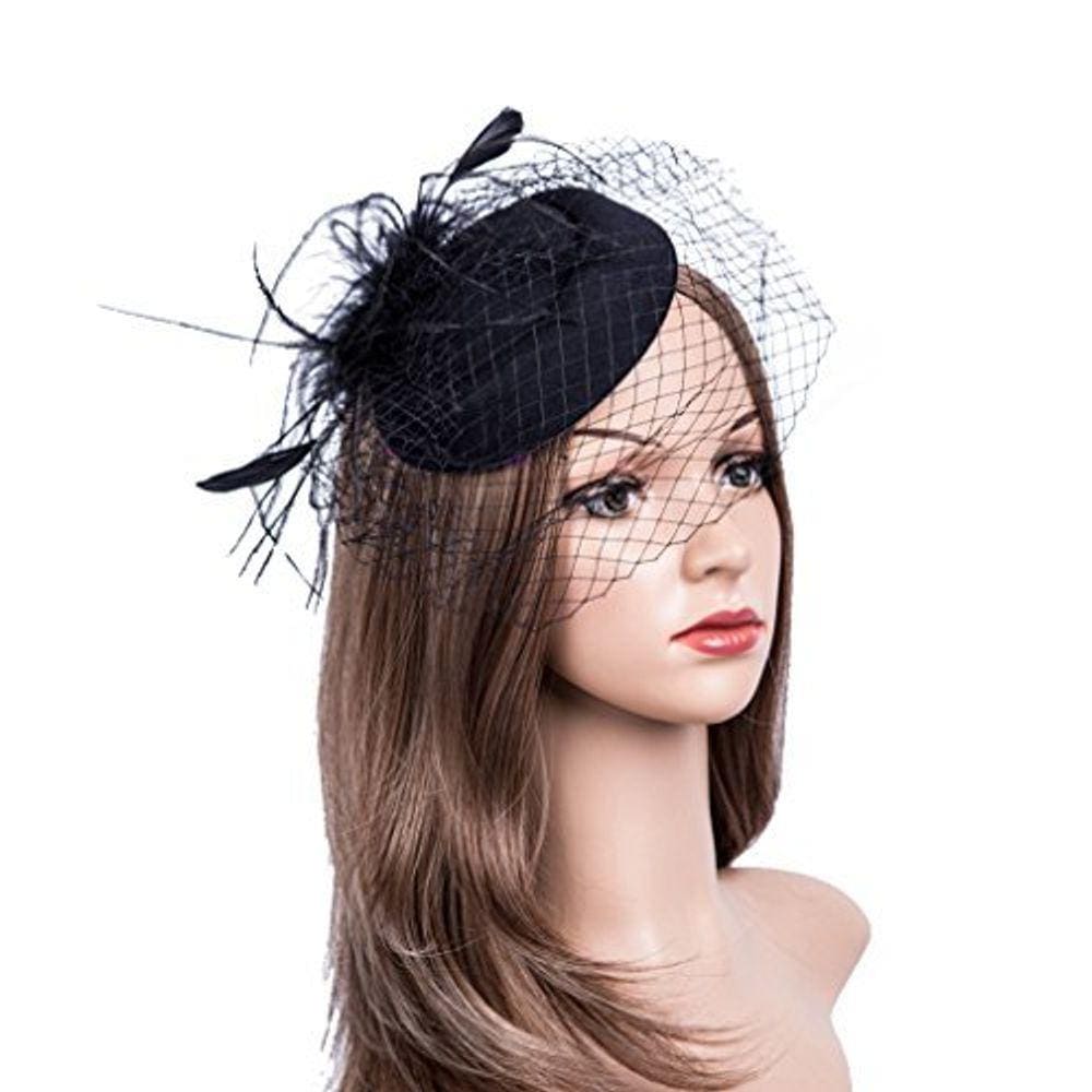 Fascinators Hats For Women Cizoe Tea Party Fascinator Hat