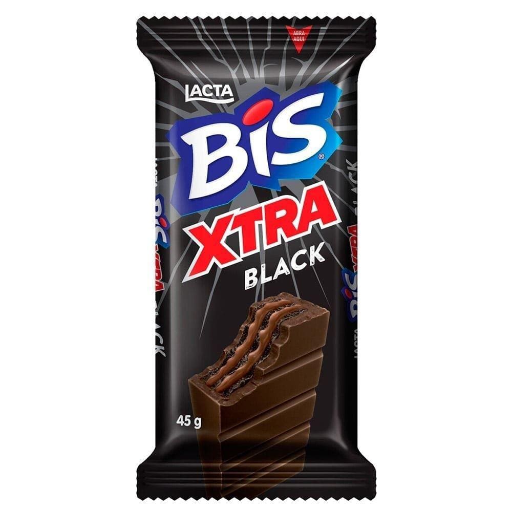 Chocolate Bis Xtra Black 45g Embalagem com 24 Unidades