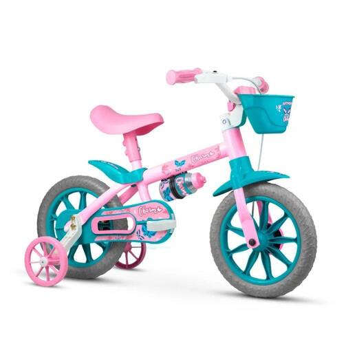Bicicleta Infantil Aro 12 Nathor Charm Menor preço em Bicicleta Infantil Aro 12 Nathor Charm