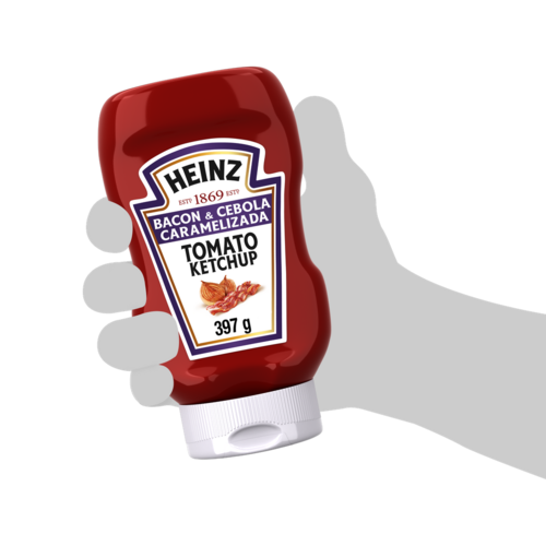 Ketchup Heinz Bacon & Cebola Caramelizada 397g Ponto