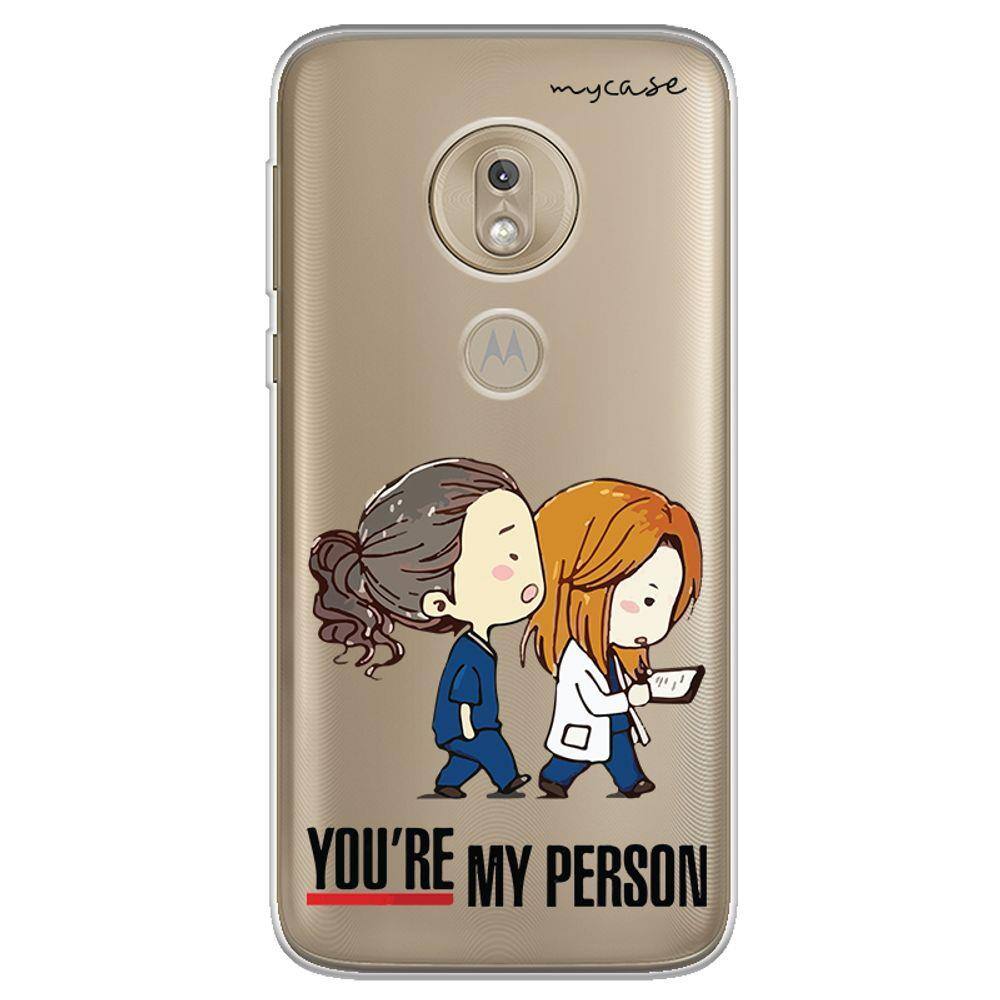 Capa para Moto G7 Power - Grey`s Anatomy | You`re My Person | Ponto