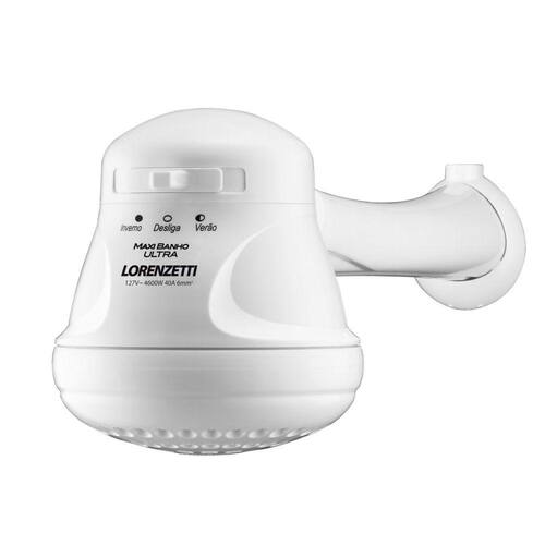 Chuveiro Maxi Banho com Cano 220V 5500W Lorenzetti Menor preço em Chuveiro Maxi Banho com Cano 220V 5500W Lorenzetti