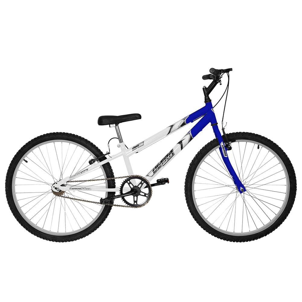 Bicicleta Aro 26 Ultra Bikes Feminina Bicolor 18 Marchas Freios V-Brake