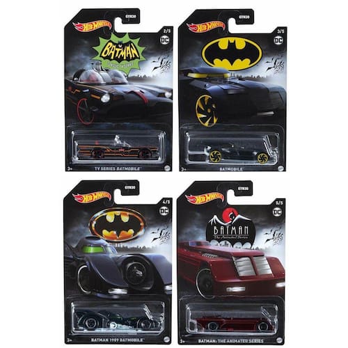 Carrinho Hot Wheels Batman Forever Batmobile - Mattel - Lojas França